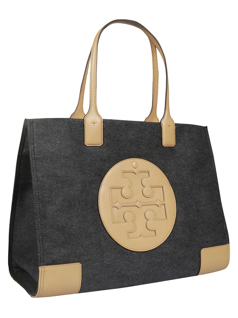 tory burch flannel tote