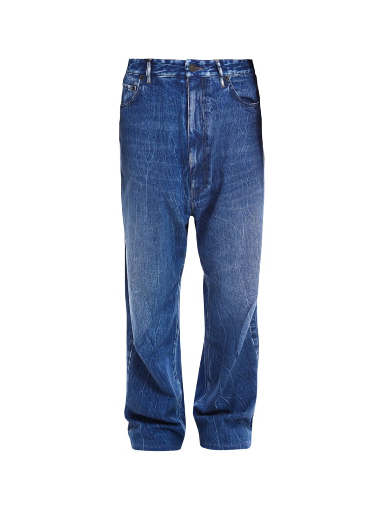 Balenciaga Trouser - Blu Denim