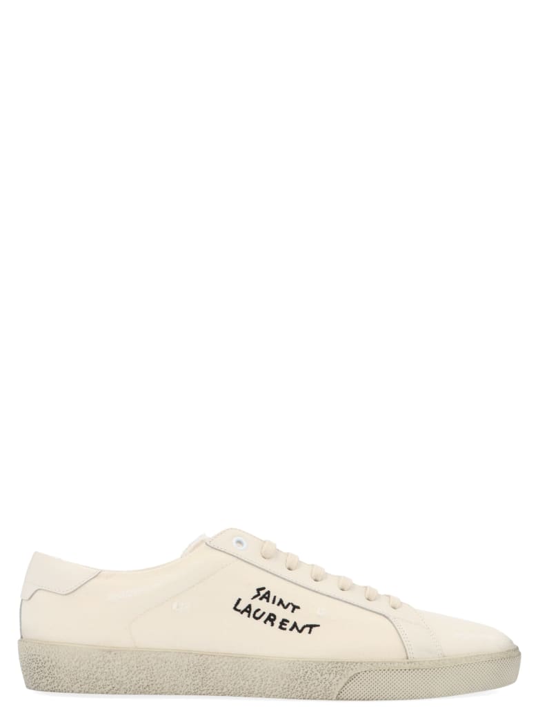 Saint Laurent 'court Classic' Shoes - White