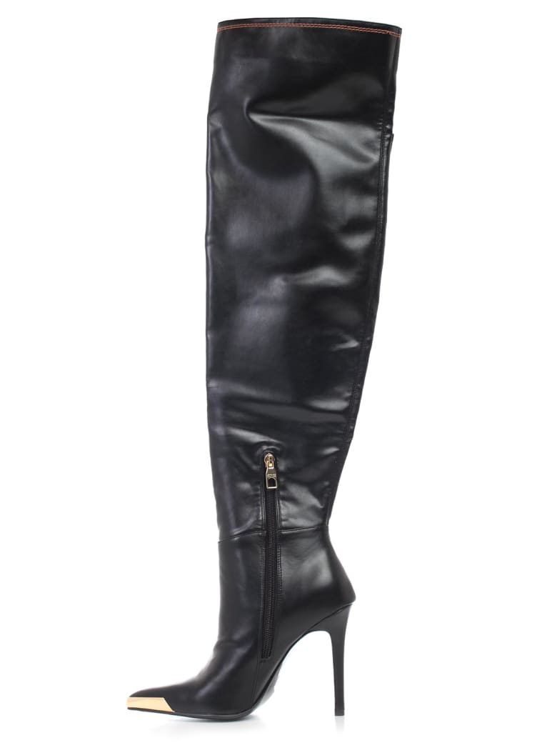 Versace Jeans Couture High Boots | italist, ALWAYS LIKE A SALE