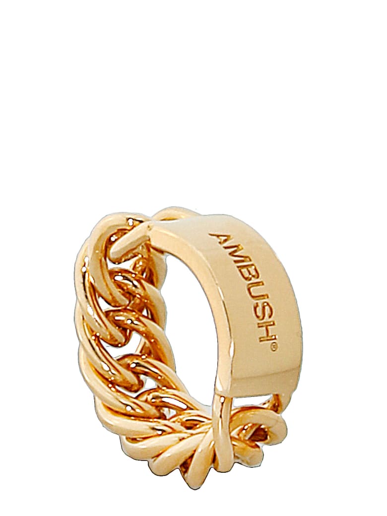 AMBUSH Gold-plated Silver Ring - GOLD