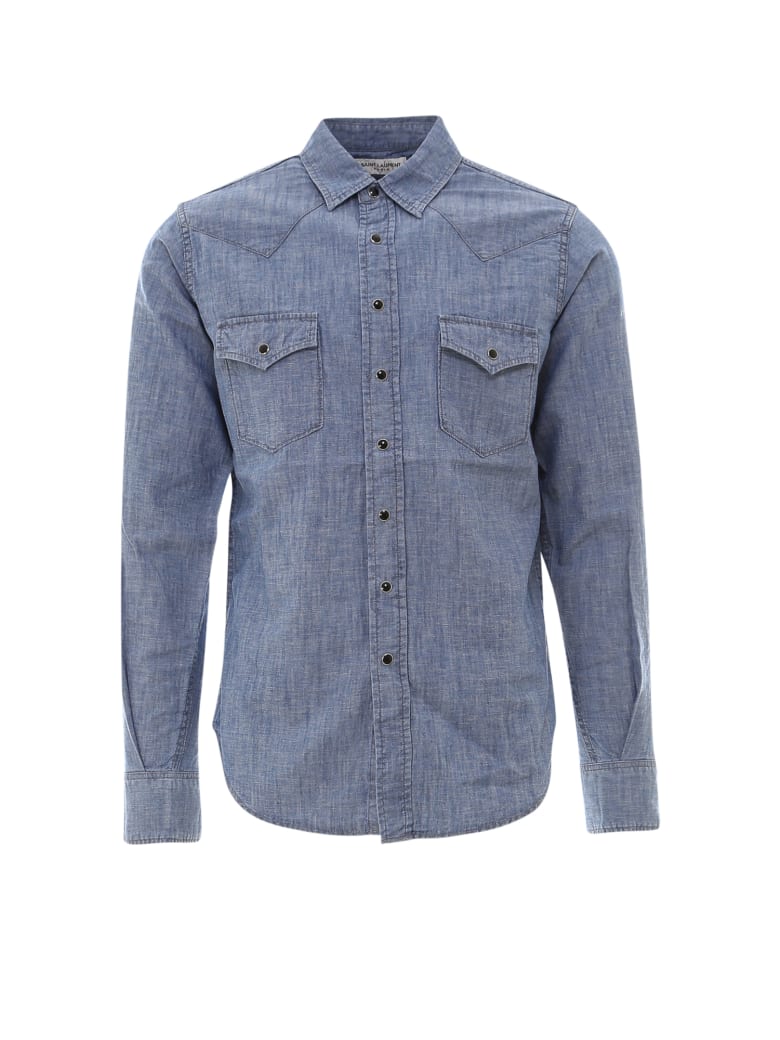 Saint Laurent Shirt - Blue