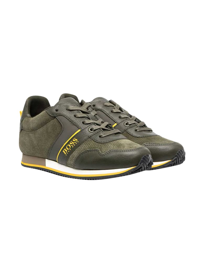 Hugo Boss Sneakers Verde Militare - Kaki