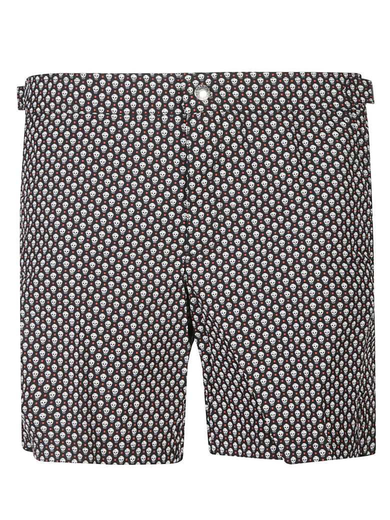 Alexander McQueen Skull Shorts - Nero