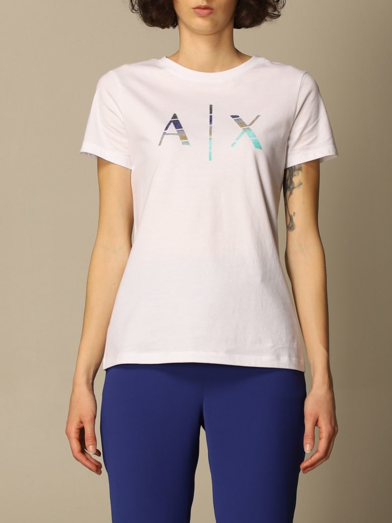 Armani Collezioni Armani Exchange T-shirt Armani Exchange T-shirt With Logo - White