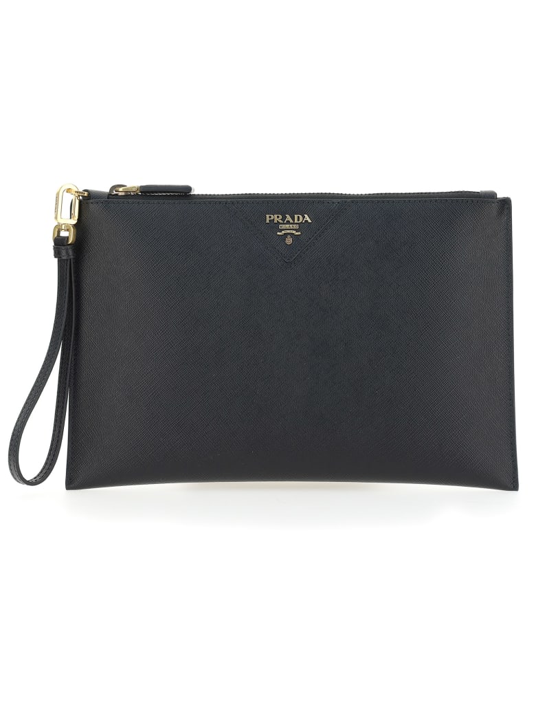 prada hand clutch