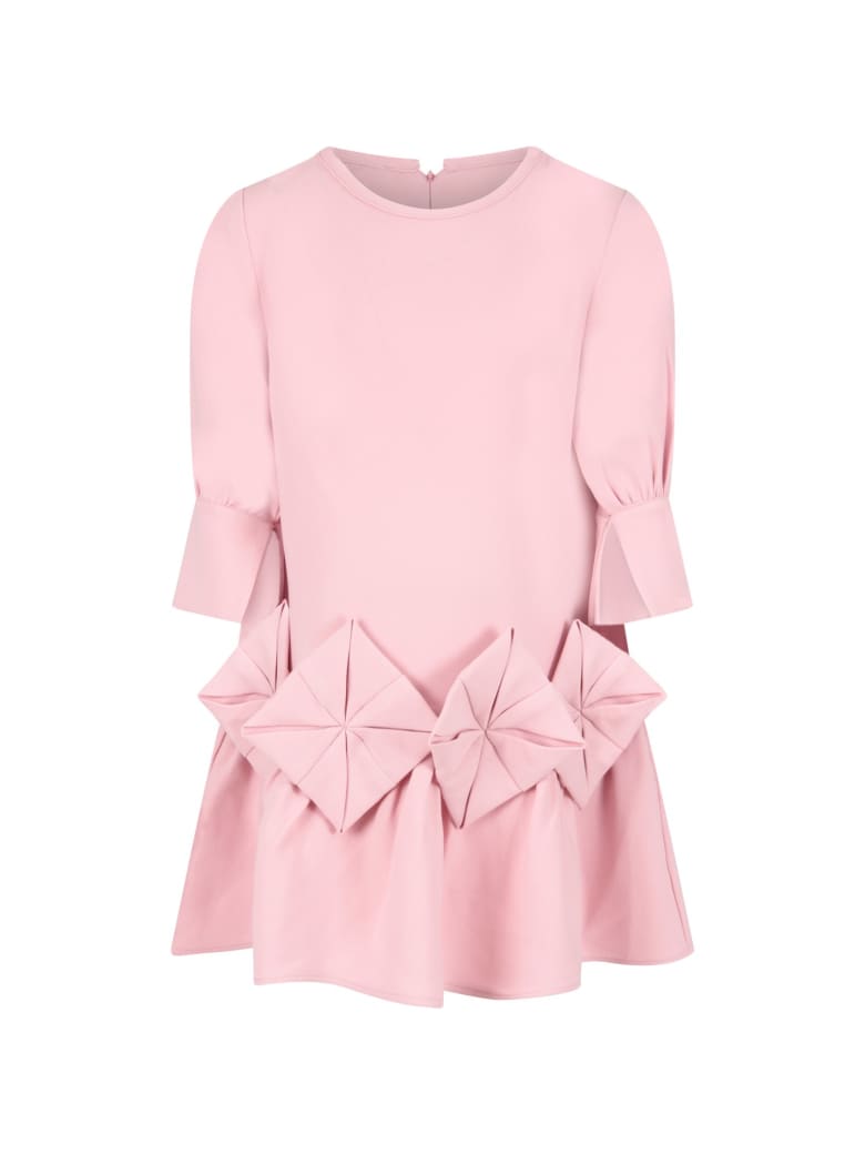 Owa Yurika Pink ''shion'' Dress For Girl - Pink