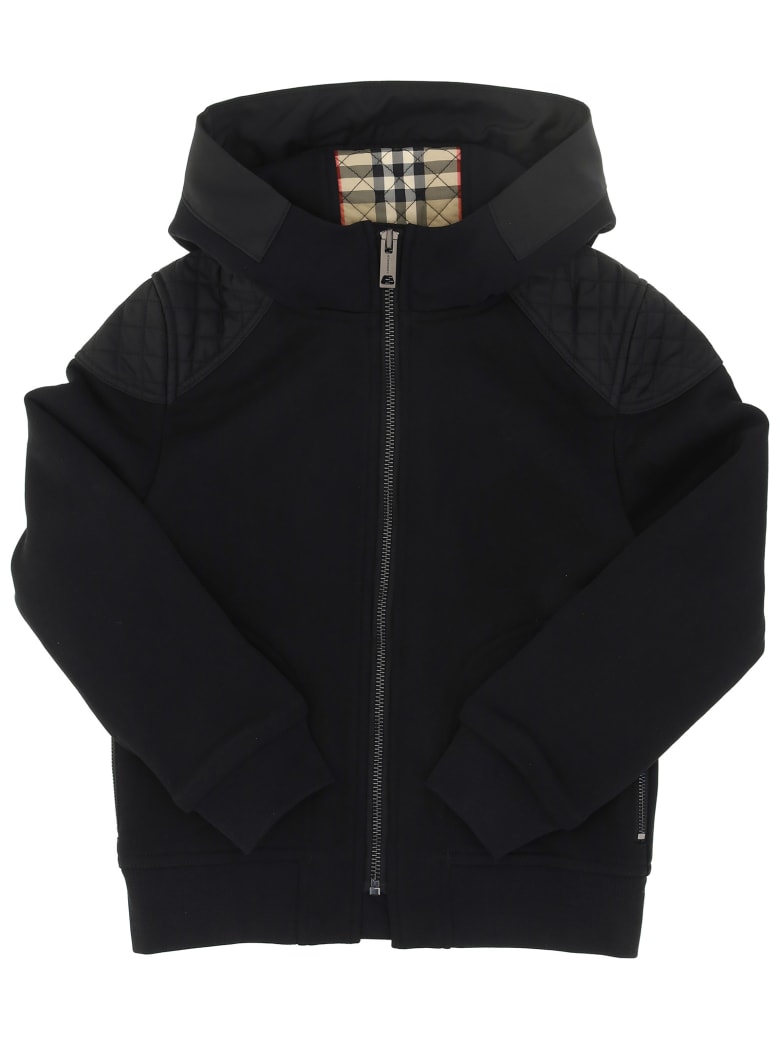 Burberry Tomothie Hoodie For Boy - Black