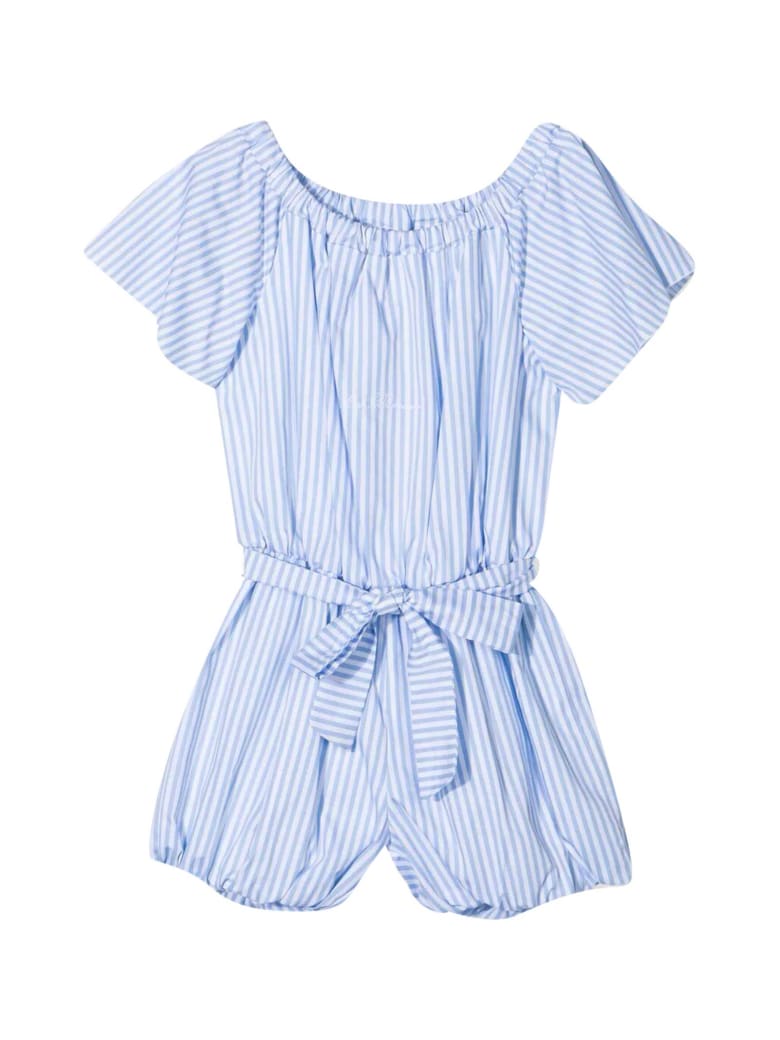 Miss Blumarine Striped Short Jumpsuit - Unico