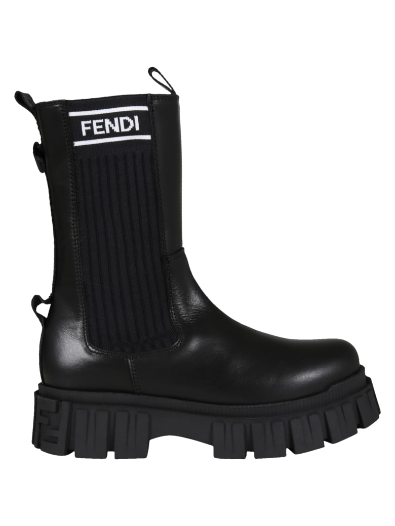 fendi black boots