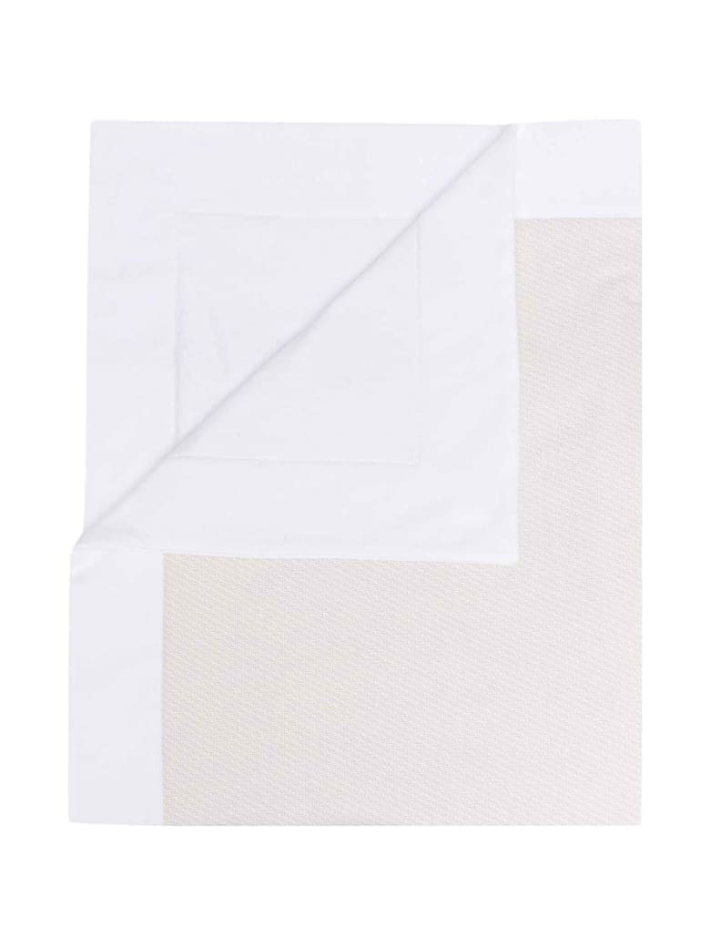 Fendi Beige Blanket With Contrasting Details - Beige