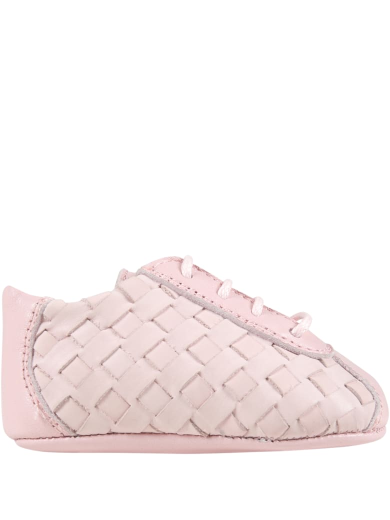 Gallucci Pink Shoes For Baby Girl - Pink