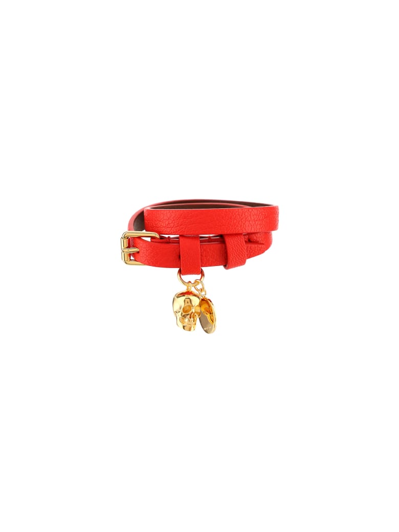 Alexander McQueen Bracelet - Lust red