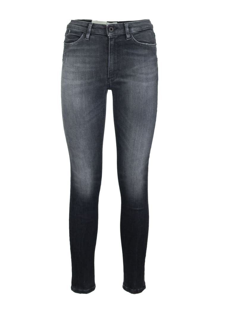 Dondup Jeans Super Skinny Trousers Iris Black - Black