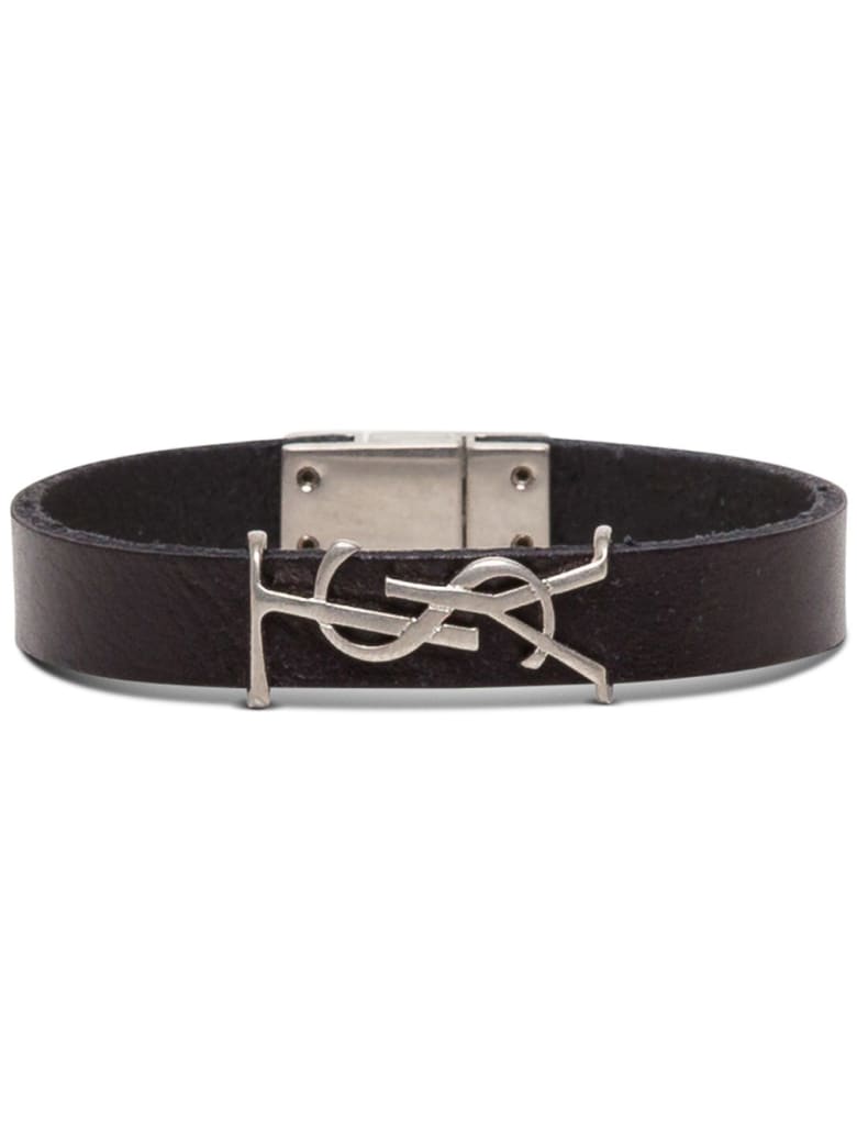 Saint Laurent Ysl Bracelet - Black