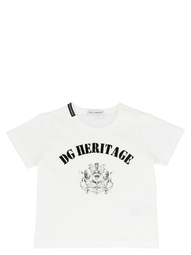 Dolce & Gabbana 'dg Heritage' T-shirt - Black&White