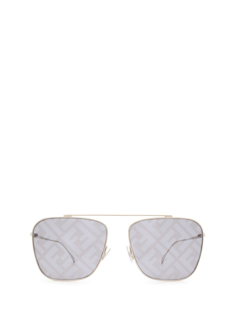 Fendi Eyewear Fendi Ff 0406/s Silver Sunglasses - Silver