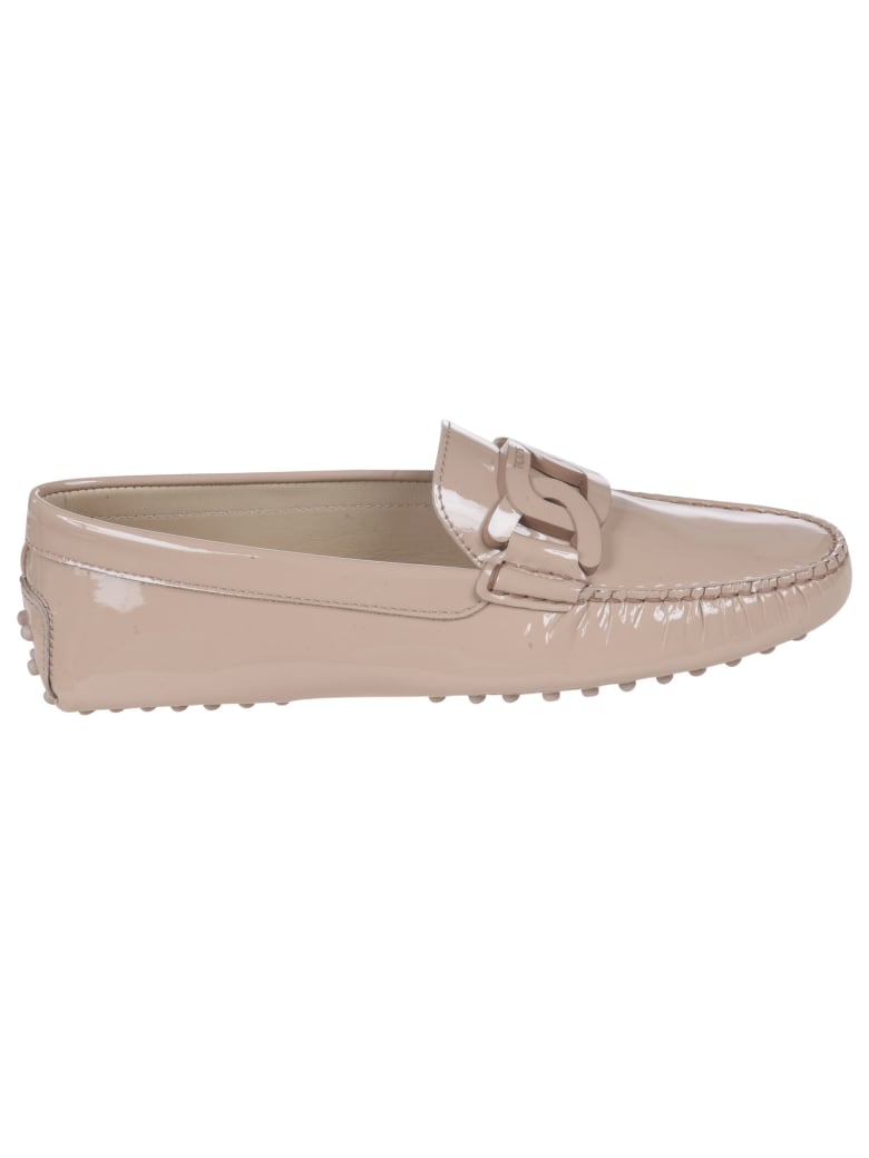 Tod's Gommini Catena Loafers - Cipria