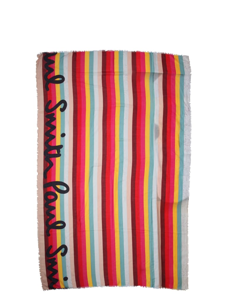 Paul Smith Viscose Scarf - MULTICOLOR