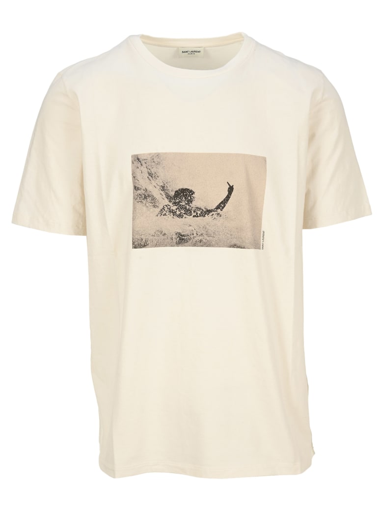 Saint Laurent Surfer T-shirt - ECRU