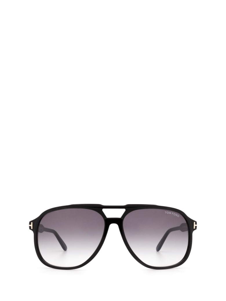 shiny black sunglasses