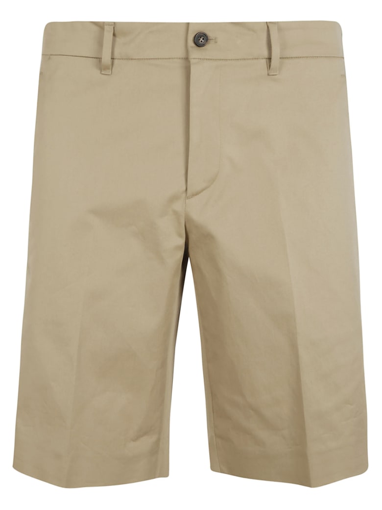 Prada Gabardine Stretch Shorts - Corda