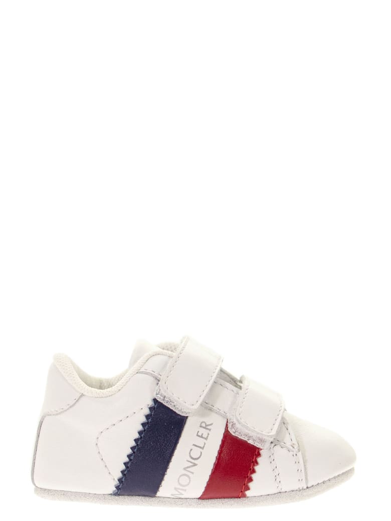 Moncler Newborn Sneakers - White