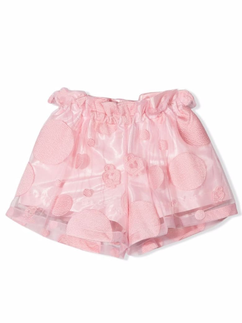 Simonetta Pink Tulle Shorts - Pink