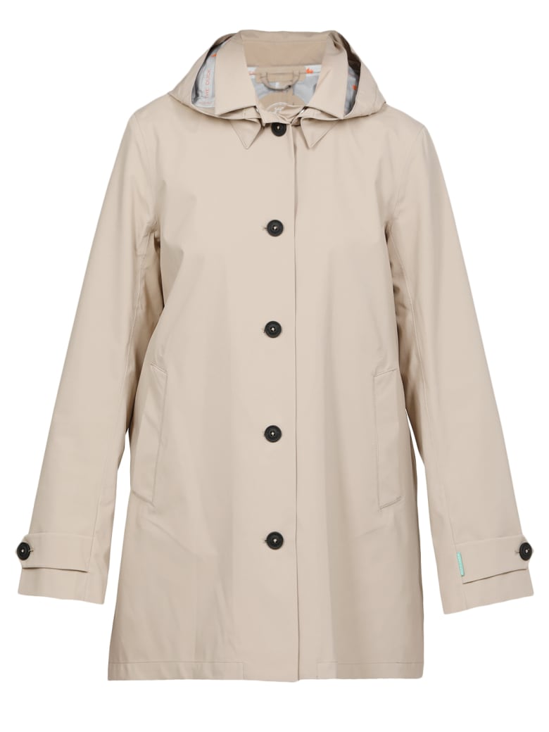 Save the Duck Tech Fabric Jacket - DESERT BEIGE