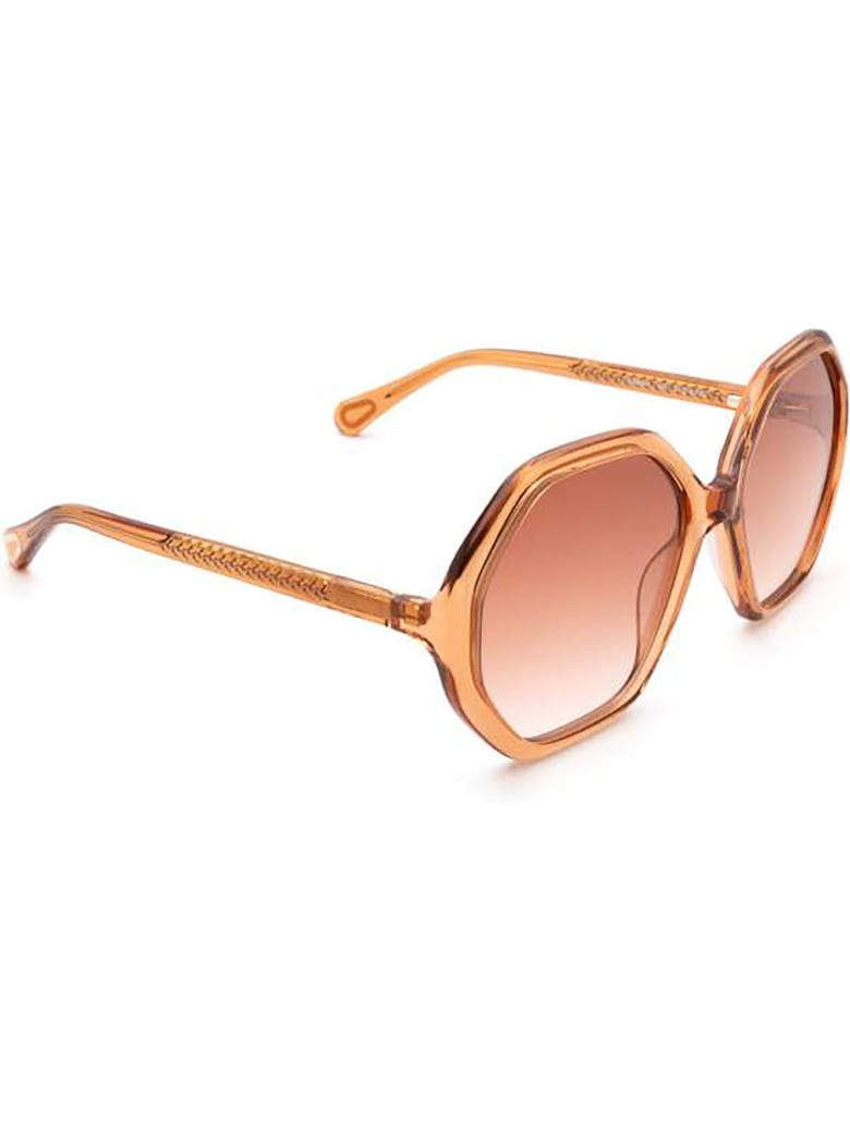 Chloé CC0004S Sunglasses - Orange Orange Orange