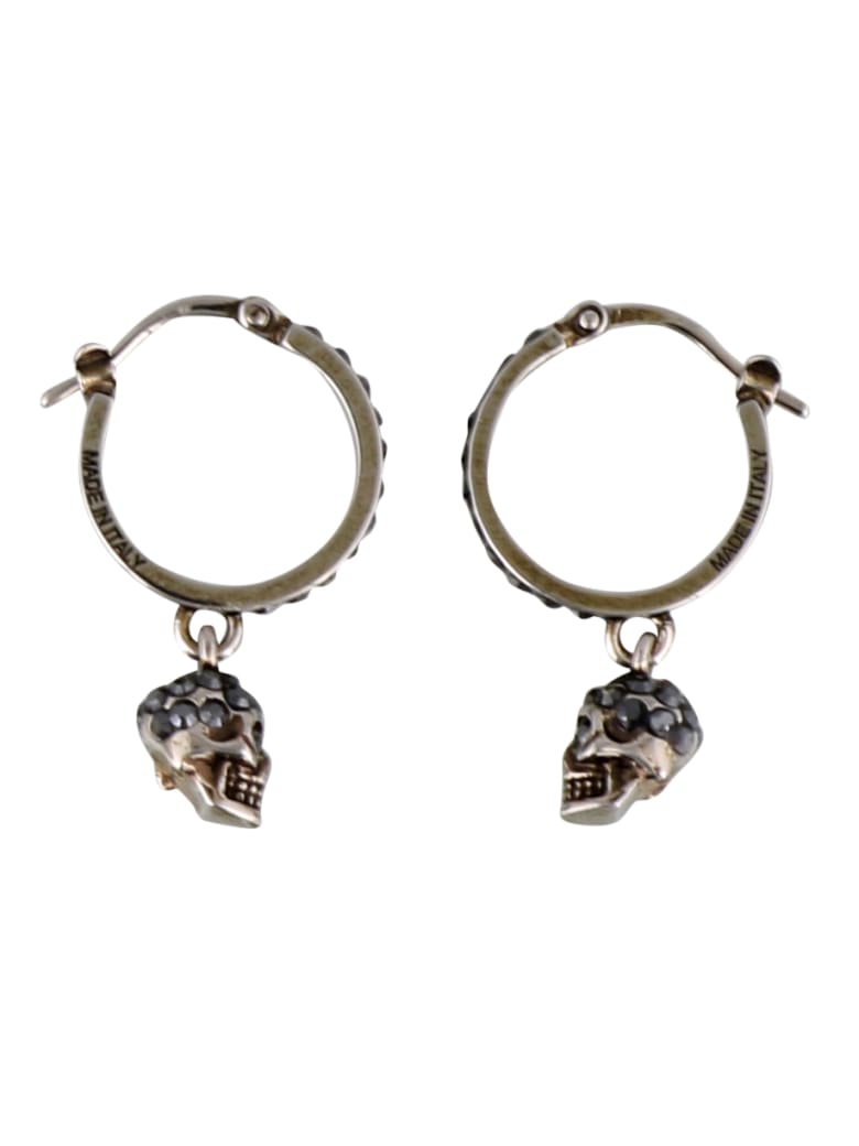 Alexander McQueen Skull Earrings - Silver