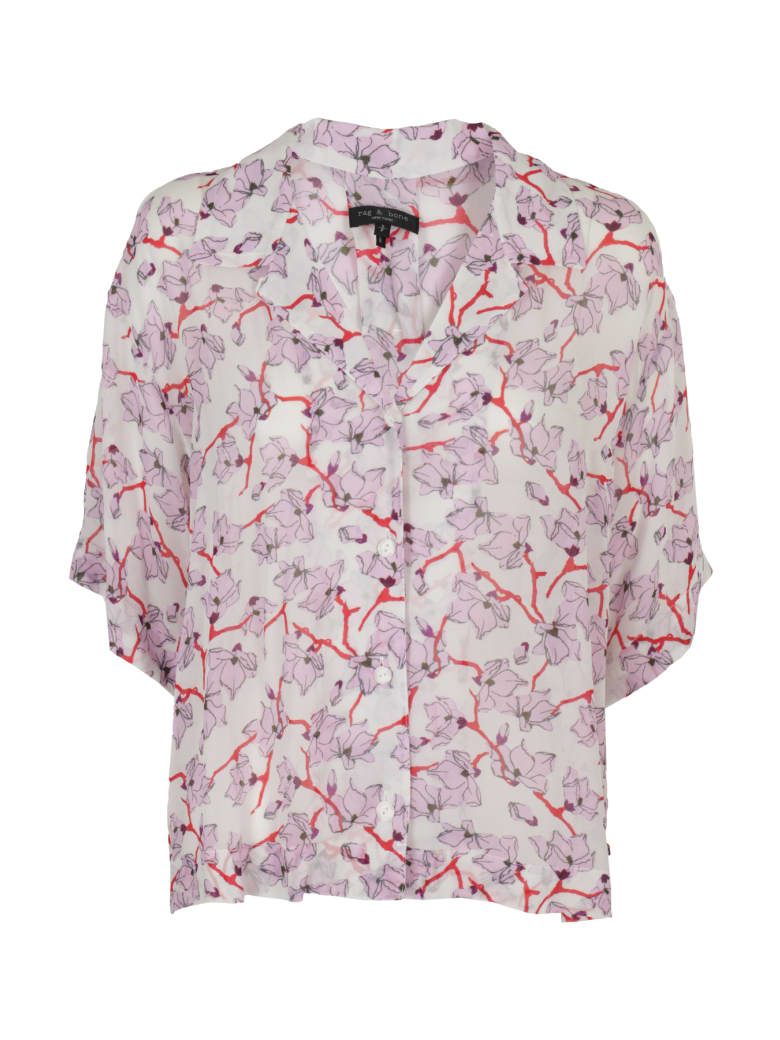 Rag & Bone Shirt - Pnkfloral Rosa