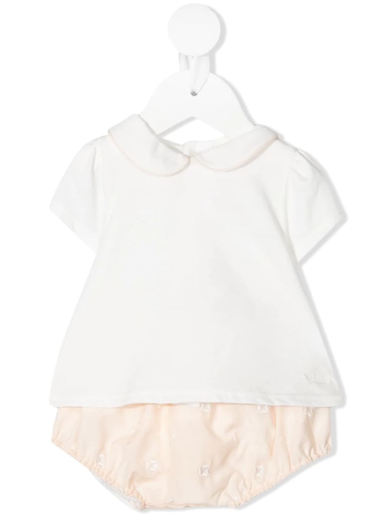 Chloé Short-sleeve Bodysuit - Rosa pallido