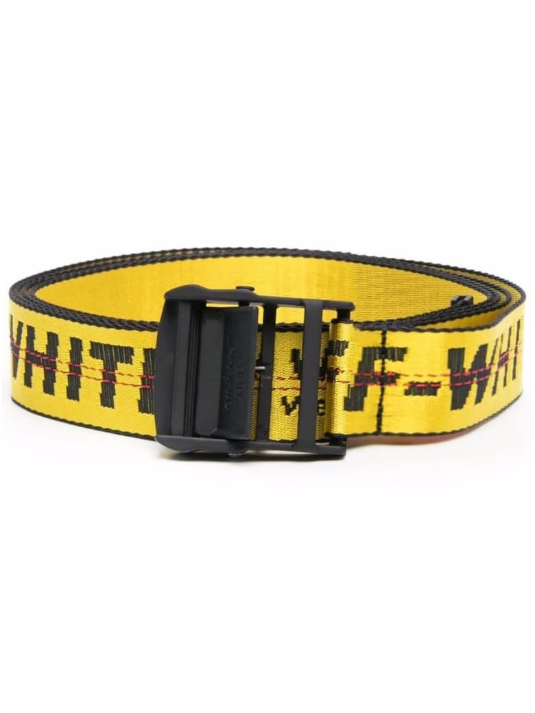 Off-White Classic Industrial Belt - Yellow Black
