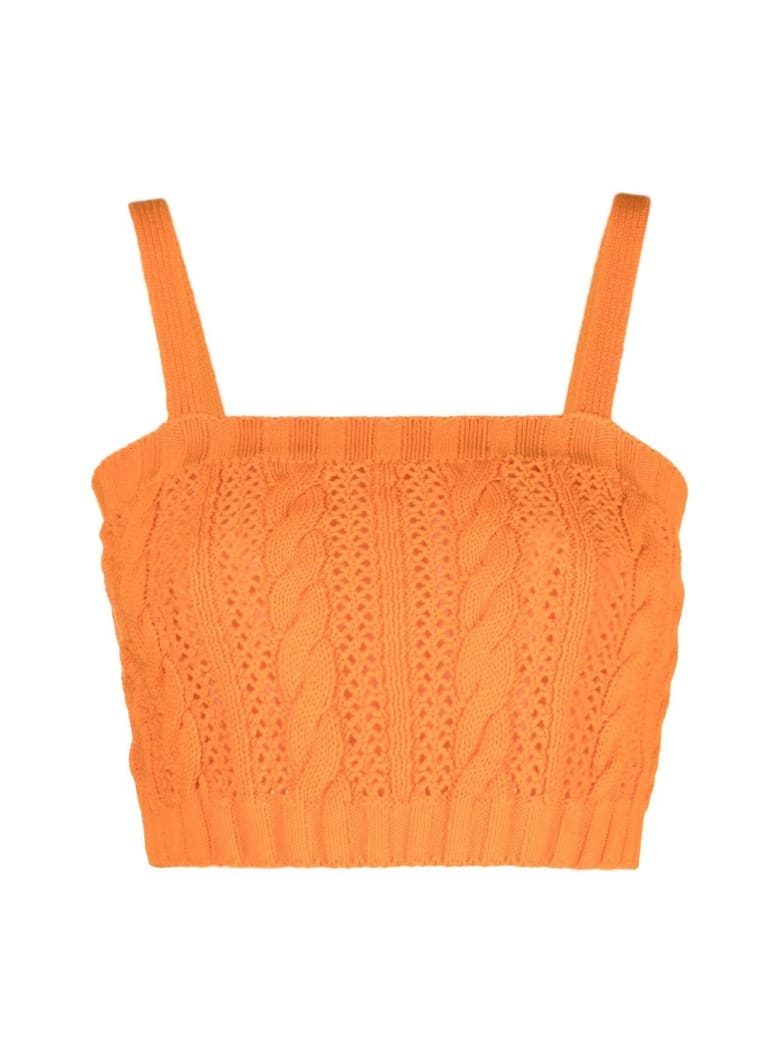 MSGM Knitwear Top - Orange
