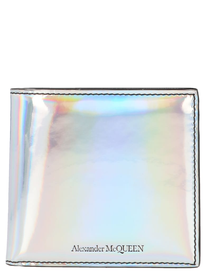 Alexander McQueen Wallet - Silver