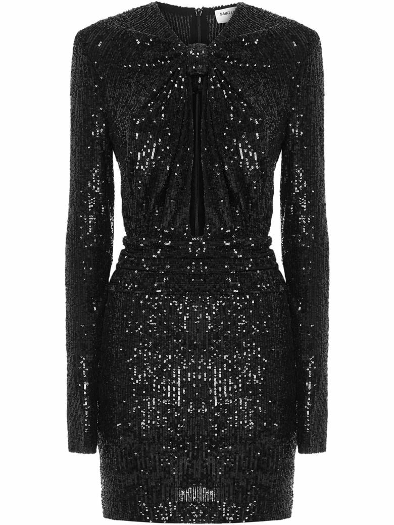 Saint Laurent Mini Dress - Nero