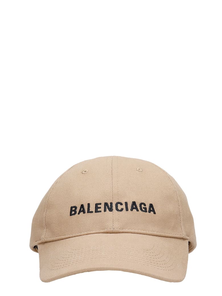 balenciaga beige hat