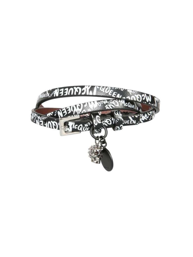 Alexander McQueen Three Turns Bracelet - Nero