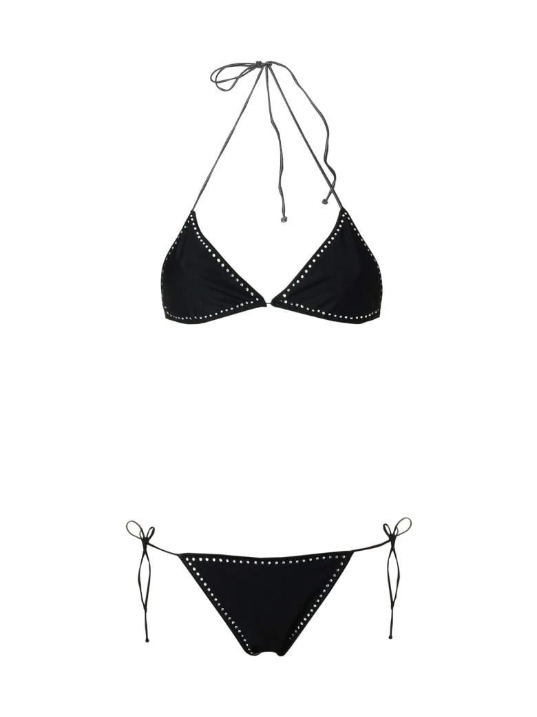Oseree Mini Gem Two Piece Strass - Black Black
