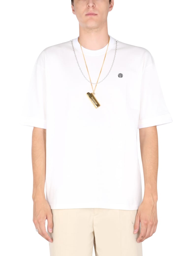 AMBUSH Chain Neck T-shirt - TOFU BLACK