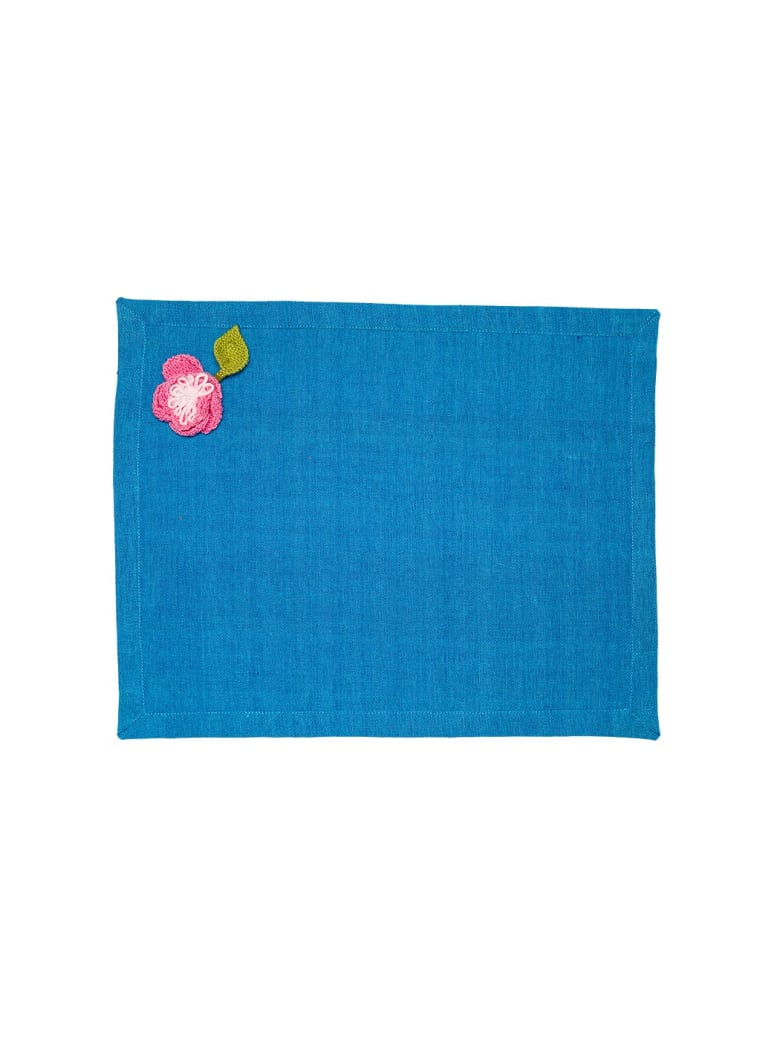 Le Botteghe su Gologone Placemats Crochet 35x45 Cm - White