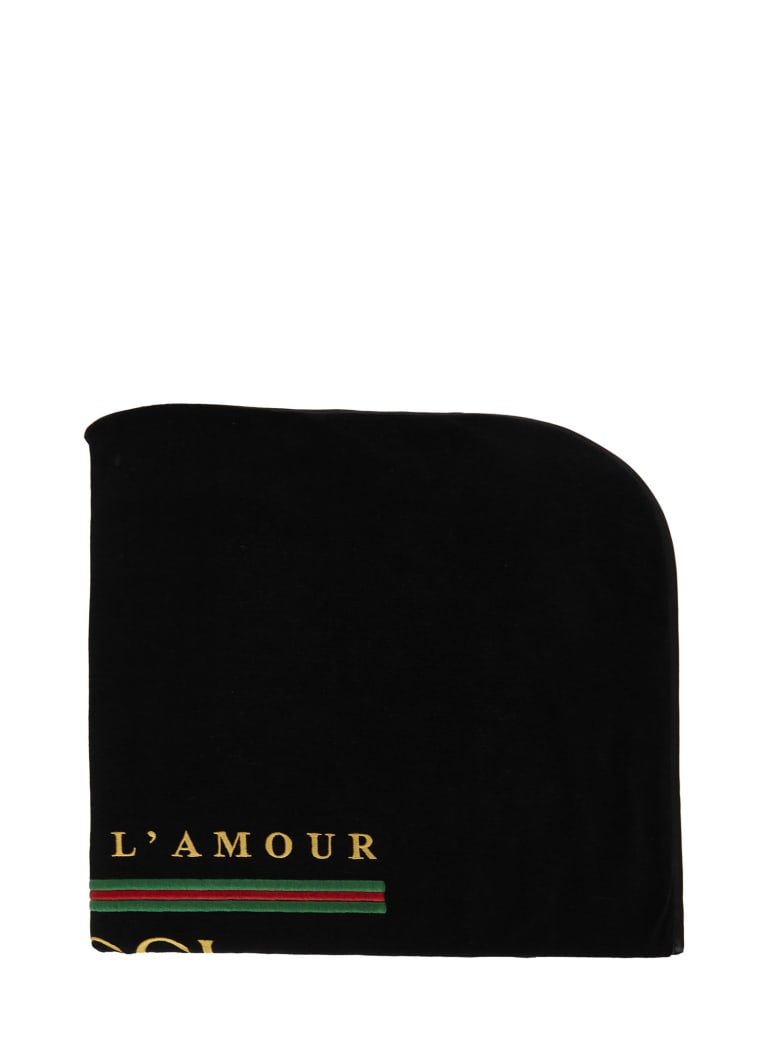 Gucci Junior Blanket - Black