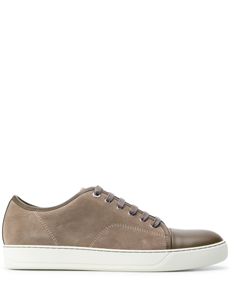 Lanvin Suede Sneakers - Beige