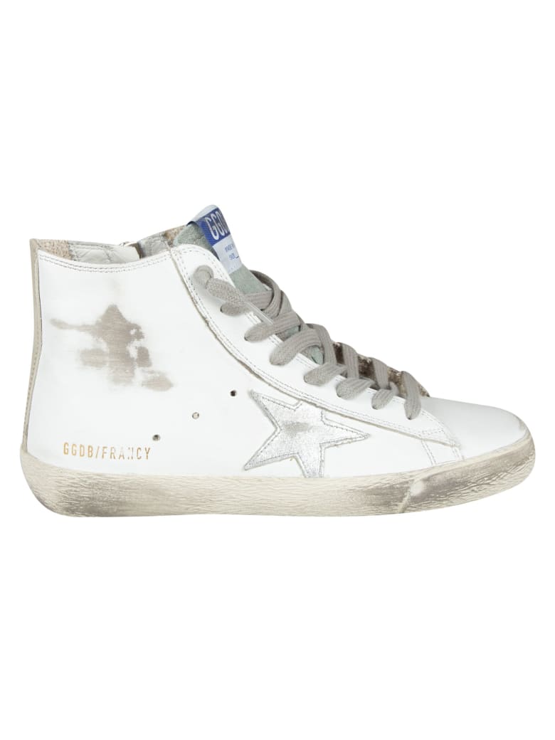 Golden Goose Francy Classic Sneakers - White/Silver