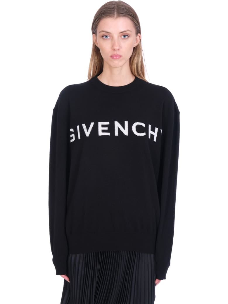 Givenchy Knitwear In Black Cashmere - black