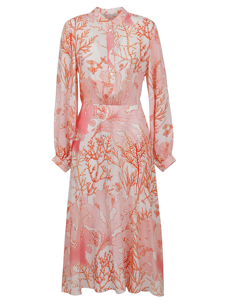 Stella McCartney Alyssa Dress - NEUTRALS/RED
