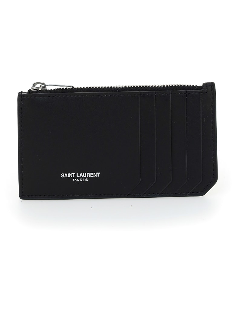Saint Laurent Card Holder - Nero
