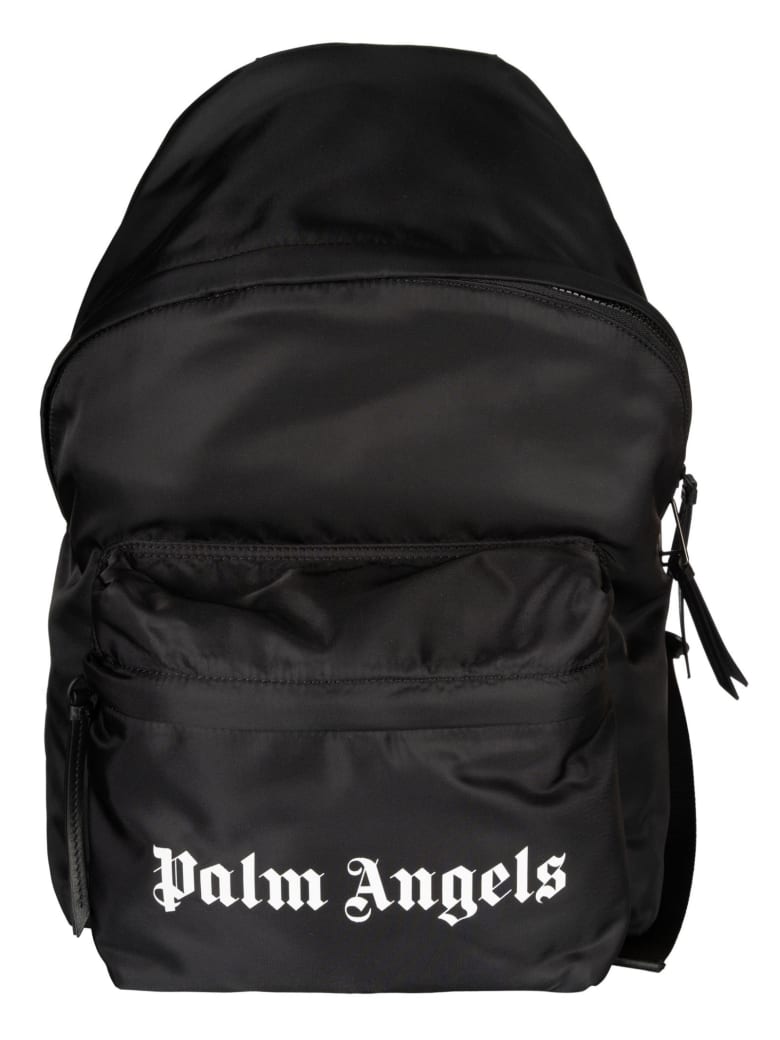 Palm Angels Essential Small Backpack - Black/White