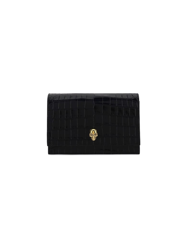 Alexander McQueen Skull Mini Shoulder Bag - Black